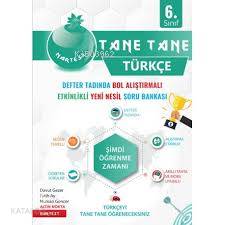 6. Sınıf Defter Tadında Tane Tane Türkçe | | Nartest Yayınevi (Hazırlı