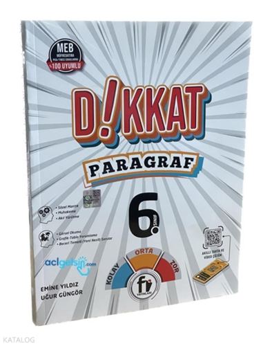 6. Sınıf Dikkat Paragraf Soru Bankası