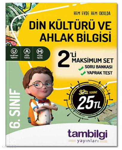 6. Sınıf Din Kültürü ve Ahlak Bilgisi 2'li Doping Set