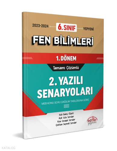 6. Sınıf Fen Bi̇li̇mleri̇ 1. Dönem Ortak Sınavı 2. Yazılı Senaryoları 