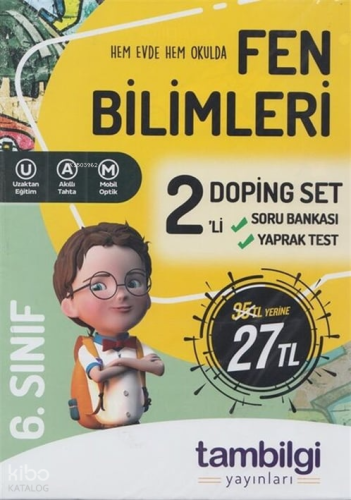 6. Sınıf Fen Bilimleri 2'li Doping Set