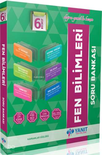 6. Sınıf Fen Bilimleri Soru Bankası | Kolektif | Yanıt Yayınları (Hazı
