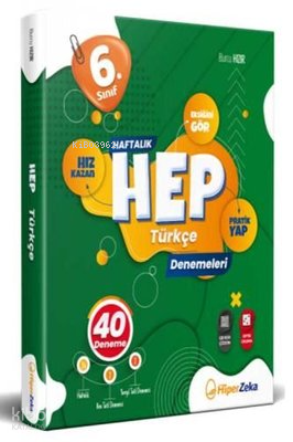6. Sınıf HEP Türkçe Haftalık Deneme Föyleri