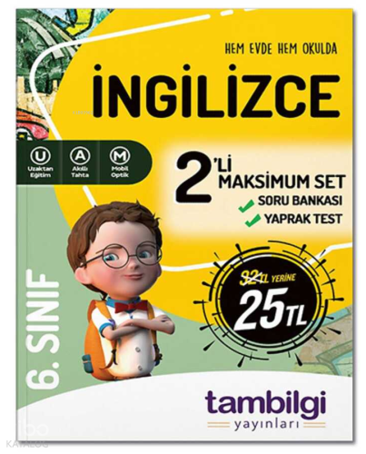 6. Sınıf İngilizce 2'li Set