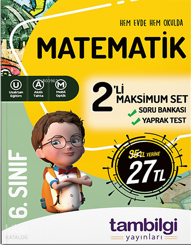 6. Sınıf Matematik 2'li Doping Set Tambilgi Yayınları