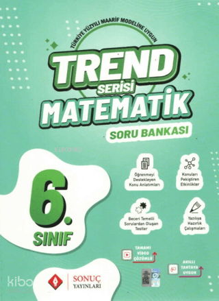 6. Sınıf Matematik Trend Serisi Soru Bankası | Kolektif | Sonuç Yayınl
