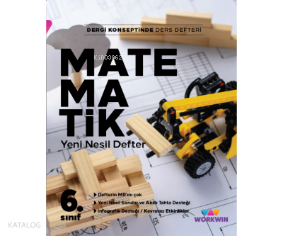 6. Sınıf Matematik Yeni Nesil Defter Workwin Yayınları | Kolektif | Wo