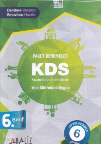 6.Sınıf Paket Deneme 6 'Lı (Optik Formlu)