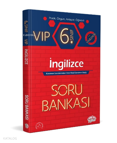 6. Sınıf Vip İngilizce  Soru Bankası