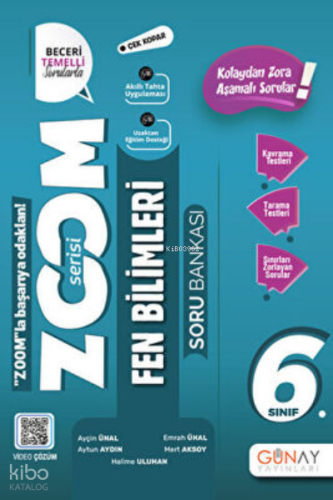 6. Sınıf Zoom Serisi Fen Bilimleri Soru Bankası