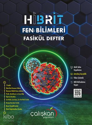 6.Snf. Hibrit Fasikül Defter / Fen Bilimleri | Kolektif | Çalışkan Yay