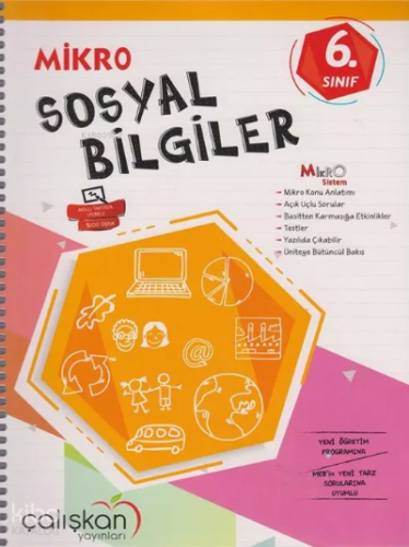 6.Snf. Hibrit Fasikül Defter / Sosyal Bilgiler | Kolektif | Çalışkan Y