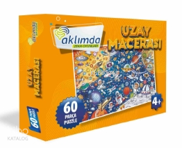 60 Parça Puzzle Uzay Macerası