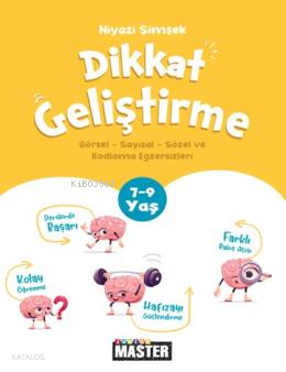 7-9 Yaş Junior Master Dikkat Geliştirme Egzersizleri | Kolektif | Mast