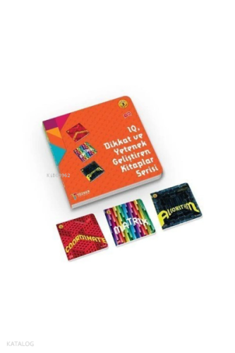 7-9 Yaş Level 3 (Coordinate, Matrix, Algorithm);IQ, Dikkat ve Yetenek Geliştiren Kitaplar Serisi
