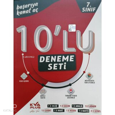 7. Sınıf 10 lu Deneme Seti