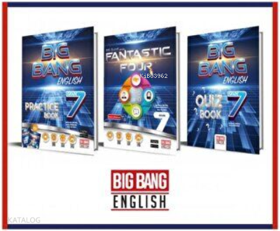 7. Sınıf Big Bang English(Practice Book+Fantastic Four+Quiz Book)