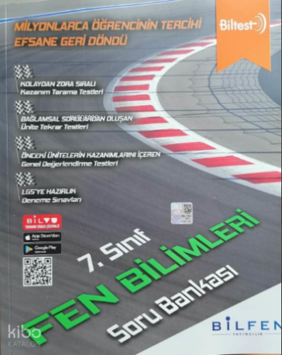 7. Sınıf Biltest Fen Bilimleri Sb | Kolektif | Bilfen Yayıncılık