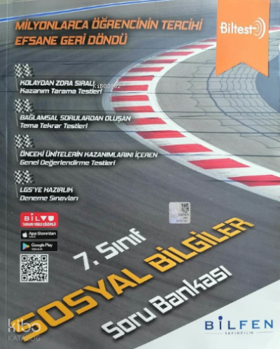 7. Sınıf Biltest Sosyal Bilgiler Sb | Kolektif | Bilfen Yayıncılık