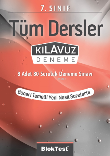 7.Sınıf Bloktest Tüm Dersler Kılavuz Deneme