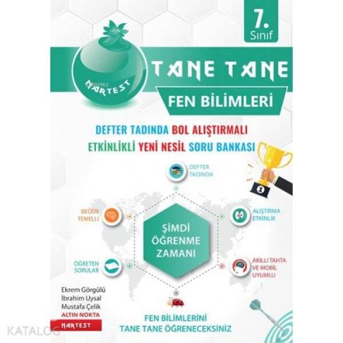 7. Sınıf Defter Tadında Tane Tane Fen Bilimleri