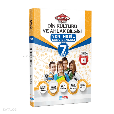 7.Sınıf Din Kültürü ve Ahlak Bilgisi Video Çözümlü Soru Bankası (Exatlon Serisi)