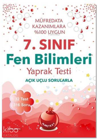 7. Sınıf Fen Bilimleri Yaprak Testi | Kolektif | Nartest Yayınevi