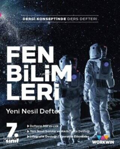 7. Sınıf Fen Bilimleri Yeni Nesil Defter Workwin Yayınları
