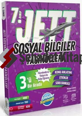 7. Sınıf Jett Sosyal Bilgiler Fasikülleri