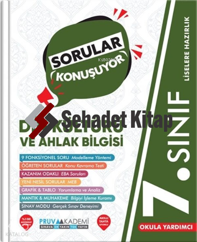 7. Sınıf Sorular Konuşuyor Din Kültürü