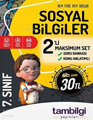 7.Sınıf Sosyal Bilgiler 2'li Doping Set