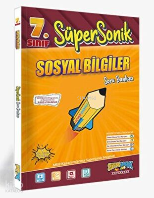 7. Sınıf Süpersonik Sosyal Bilgiler Soru Bankası