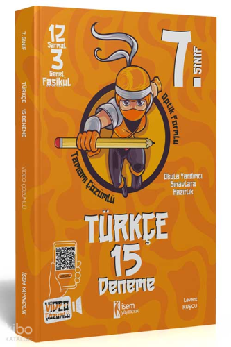 7. Sınıf Türkçe 15 Deneme