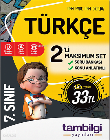 7.Sınıf Türkçe 2'li Doping Set