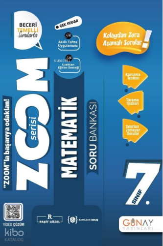 7.Sınıf Yeni Zoom Matematik Soru Bankas