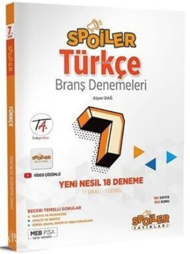 7.Spoıler Brans Turkce Deneme | Kolektif | Spoiler Yayınları (Hazırlık