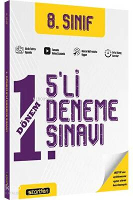 8. Sınıf 1. Dönem 5Li Genel Deneme Sınavı