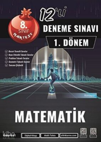 8. Sınıf 1. Dönem Mod 12 Matematik Deneme Sınavı (kampanyalı) | Kolekt
