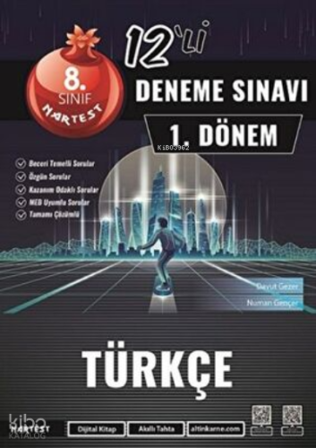 8. Sınıf 1. Dönem Mod 12 Türkçe Deneme Sınavı (kampanyalı)