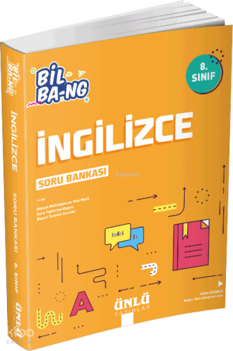 8. Sınıf Bil Ba-ng İngilizce Soru Bankası | Kolektif | Ünlü Yayınlar
