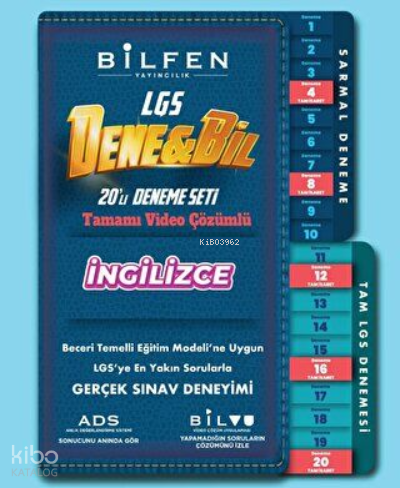 8.Sınıf Denebil İngilizce 20 Li Deneme Seti