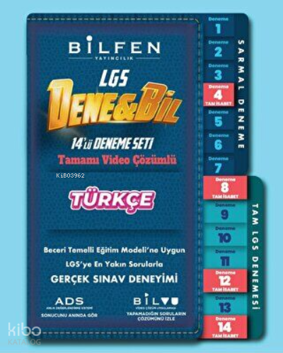 8.Sınıf Denebil Türkçe 14Lü Deneme Seti