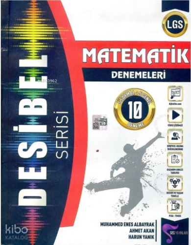 Ses Yayınları 8. Sınıf LGS Matematik Desibel Serisi 10 Deneme