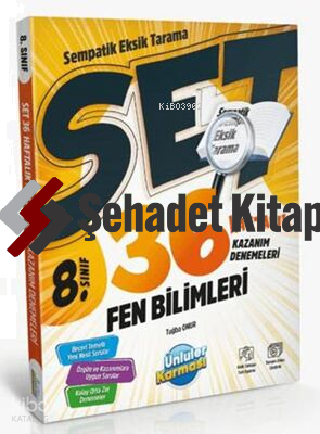 8. Sınıf Fen Bilimleri 36 Haftalık Kazanım Denemeleri