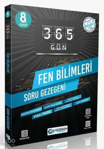 8.Sınıf Fen Bilimleri 365 Gün Soru Gezegeni | Kolektif | Gezegen Yayın