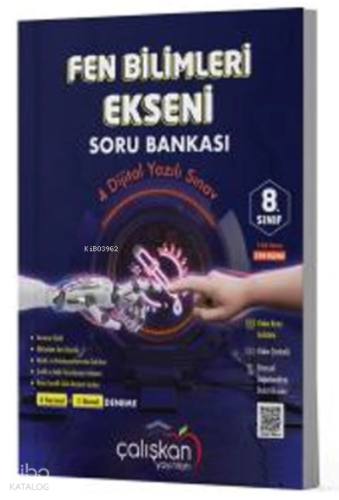 8.Sınıf Fen Bilimleri Ekseni Soru Bankası | Kolektif | Çalışkan Yayınl