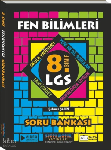 8.Sınıf Fen Bilimleri Soru Bankası Sistematik Yayınları