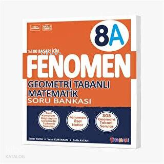 8. Sınıf Fenomen Geometri Tabanlı Matemetik Soru Bankası