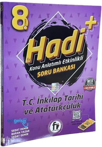8.Sınıf Hadi+ T.C.İnkılap Tarihi Ve Atatürkçülük Konu Anlatımlı