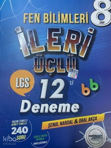 8.Sınıf İleri Üçlü 12 Li Deneme Fen Bil.- 2022
